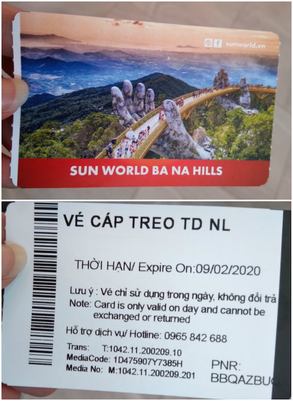 Bana hill ticket