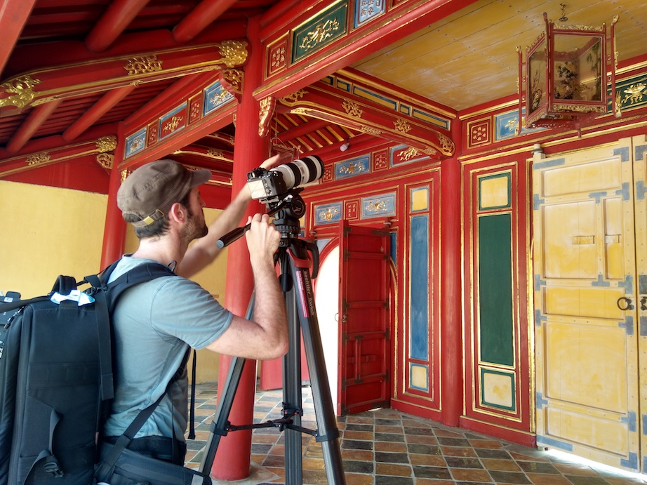 filming in hue vietnam