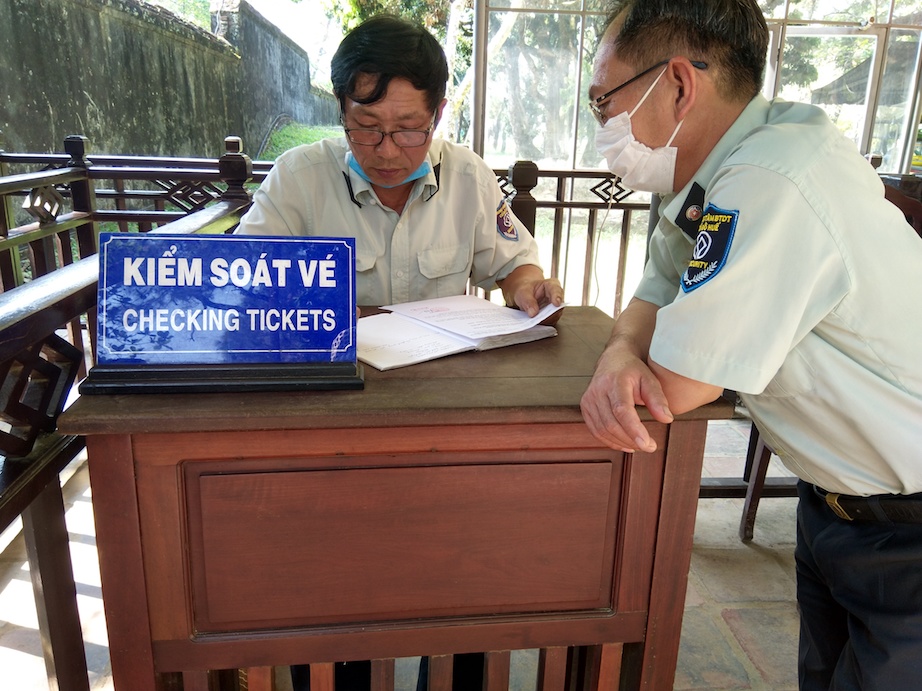 Filming in Hue Vietnam