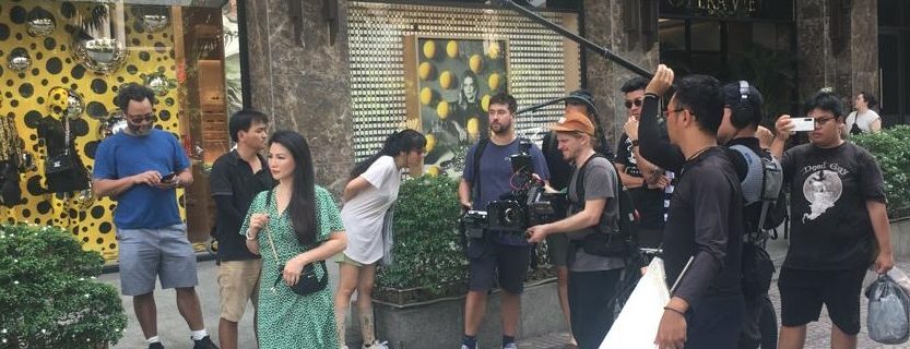 filming for singapore airline ho chi minh city vietnam